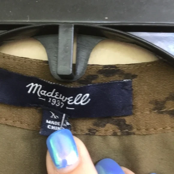 • Madewell • Silk Playa Dress in Leopard Fade XS - Picture 5 of 5